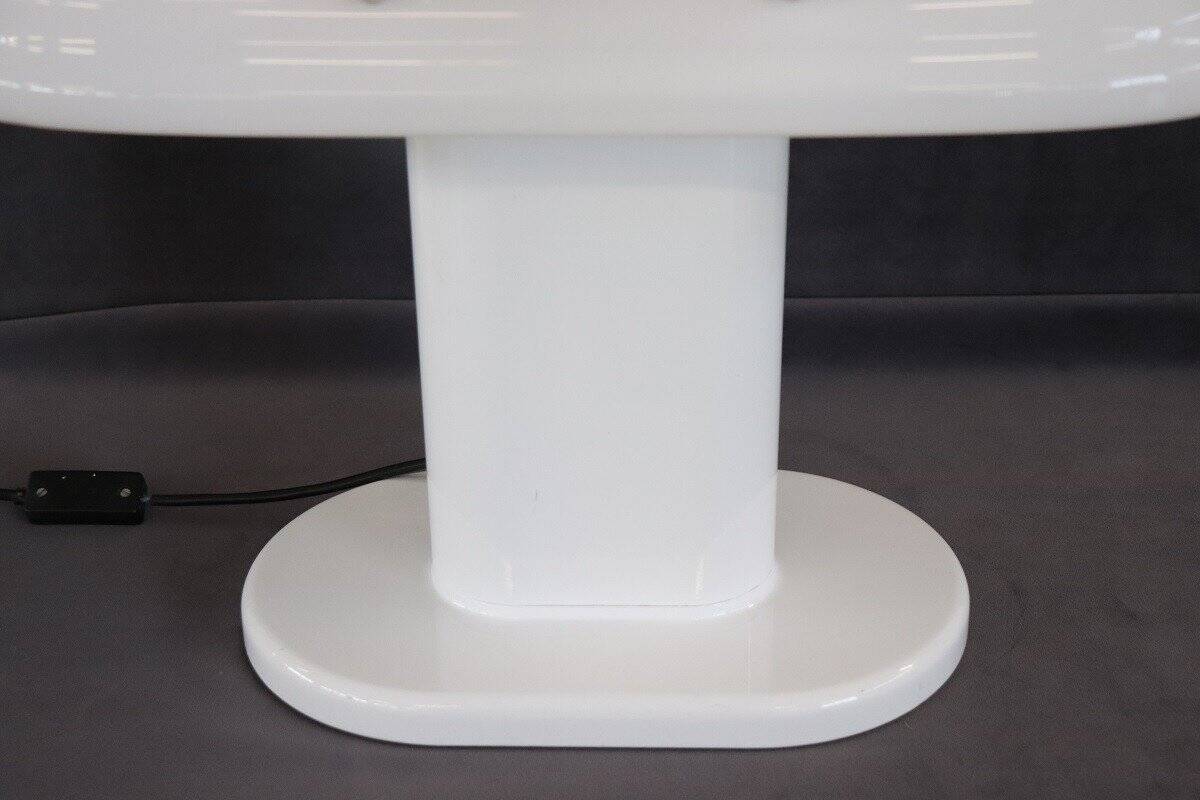White Table Lamp By Rodolfo Bonetto For Iguzzini, 1970s