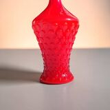 Large Italian glass vase Empoli