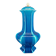 Important Porcelain Lamp with Blue Crackle Enamel, France, Circa 1940