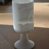 Calice vase albatre