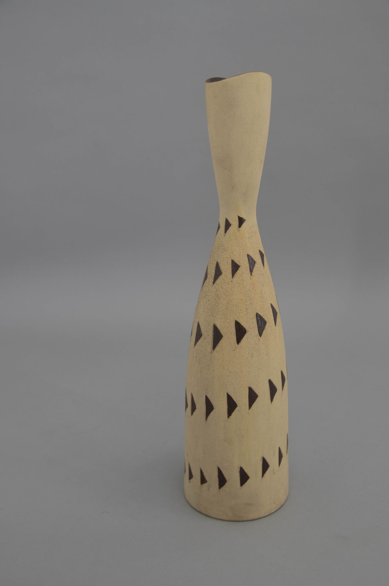Vase en céramique du milieu du siècle, années 1960