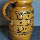 Vintage French ceramic vase 50s