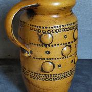 Vintage French ceramic vase 50s
