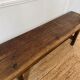 Antique wooden bench