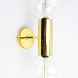 Pair of mid-century wall sconces designed by Motoko Ishii for Staff, Germany, 1970s.