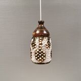 Danish ceramic hanging lamp from Kingo ceramics estimated 1980s.