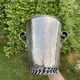 Jean Despres hammered silver metal champagne ice bucket