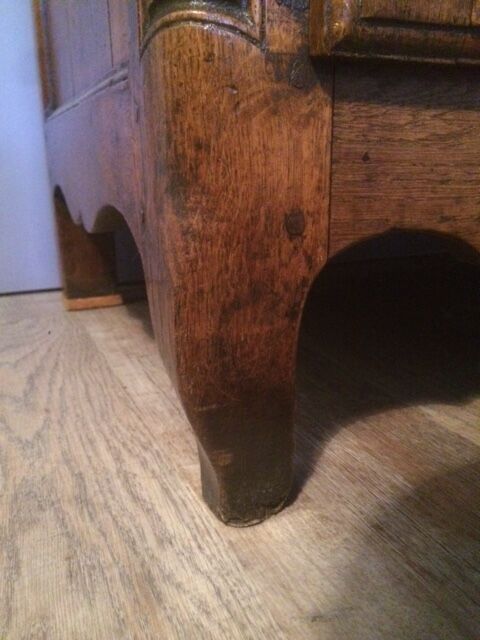 Old wooden maie buffet