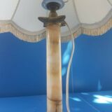 50s and 60s marble and brass lamp