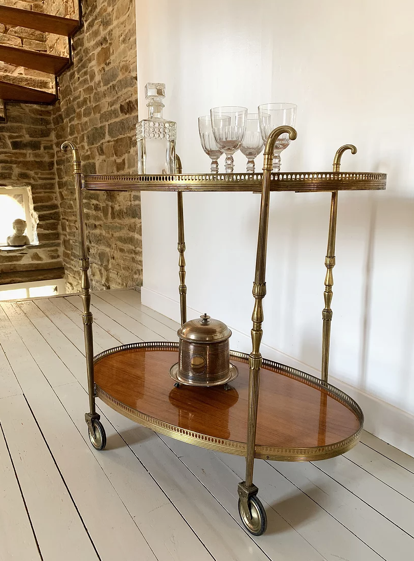 Art Deco Oval Dessert