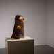 Sculptural ceramic table lamp