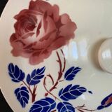 Antique French earthenware soup tureen K & G Lunéville, "Chantal" model