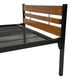 Vintage scandinavian bed daybed by Dico Holland 1960s teak metal