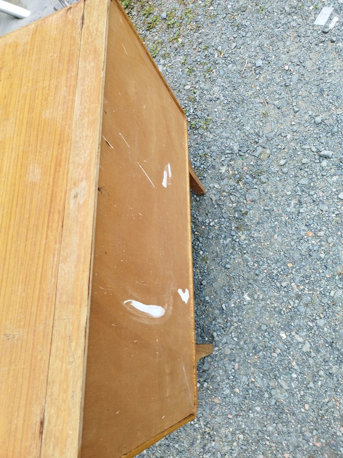 Scandinavian teak dressing table chest of drawers