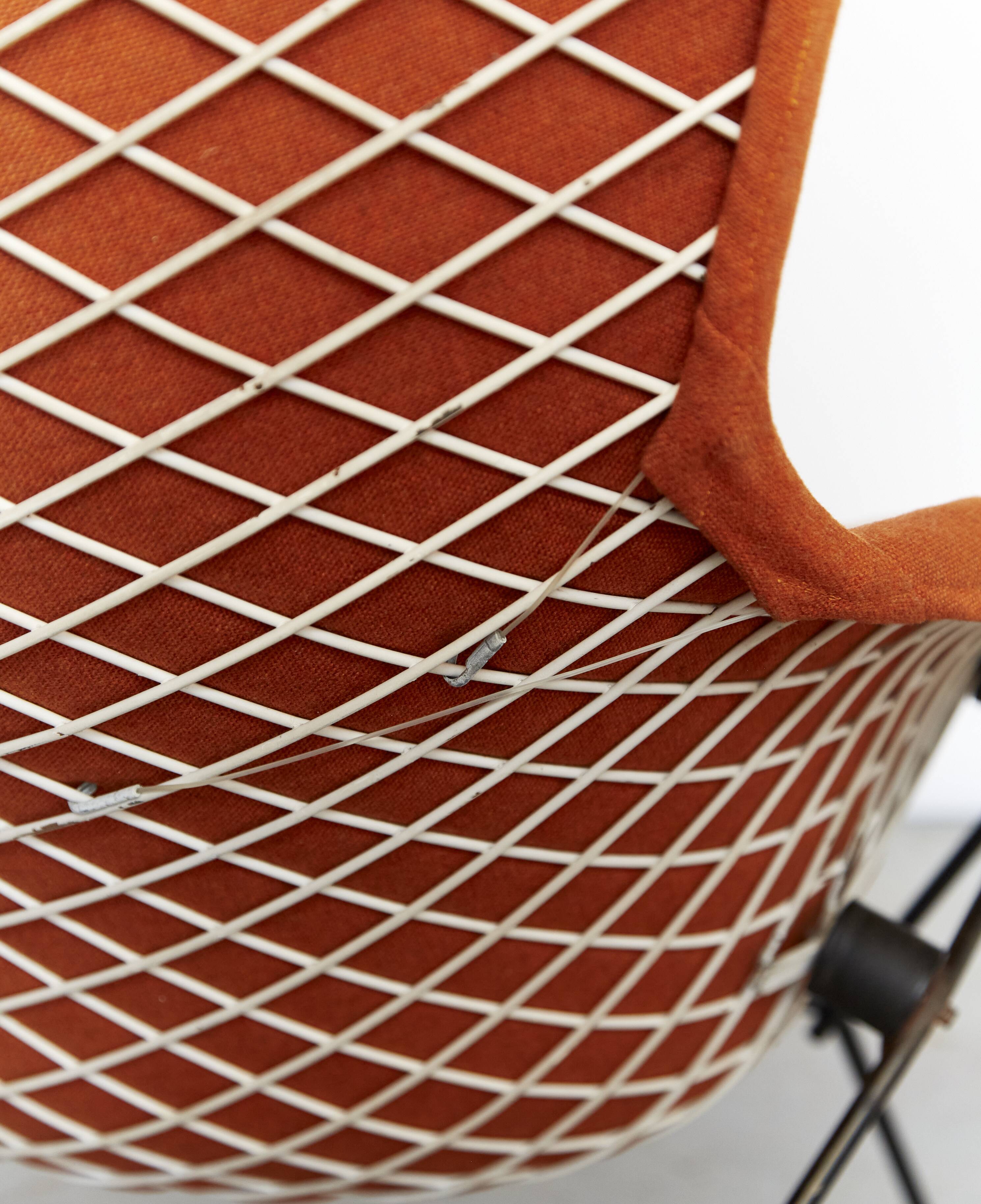 Chaise Bird et Ottoman par Harry Bertoia pour Knoll Inc. / Knoll International, années 1960