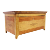 Solid wood chest