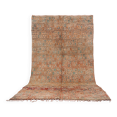 Tapis berbère marocain vintage en laine fait main