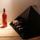 Pyramide en bois de bonification du vin, années 70/80