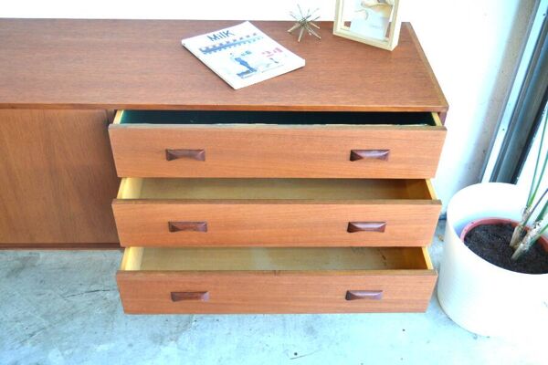 Enfilade danoise en teck * 225 cm