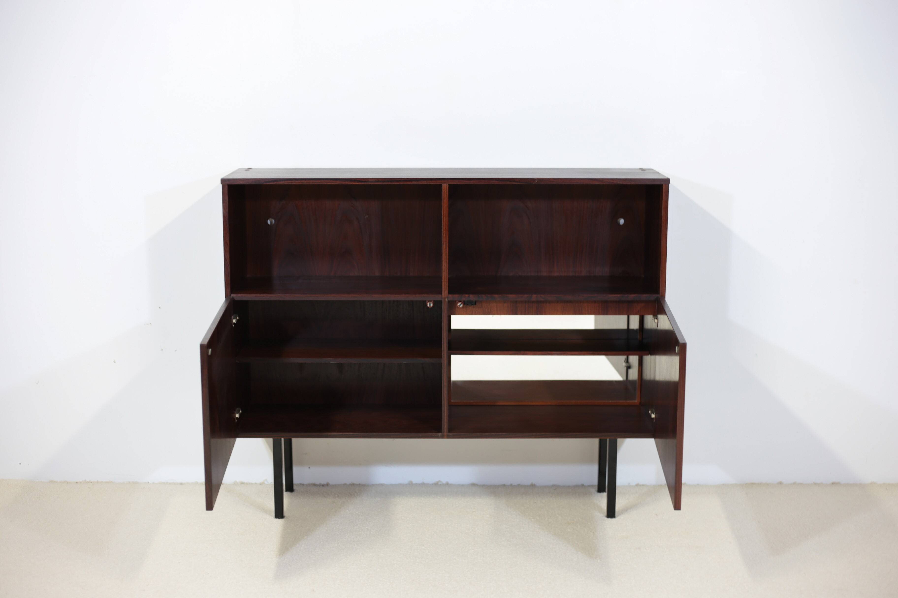 Rosewood bookcase sideboard
