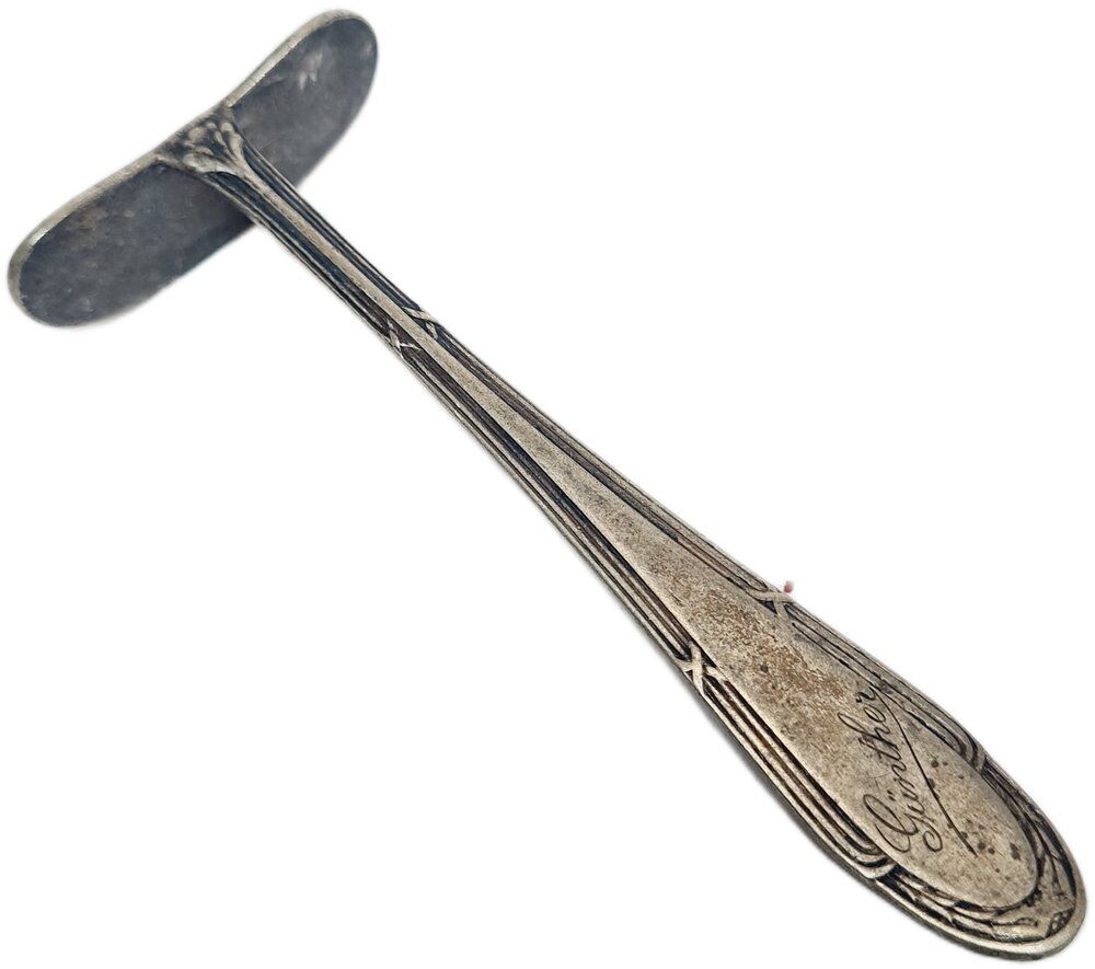 Vintage Art Deco herring spoon, 1930s