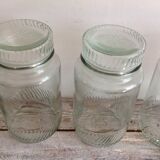 Series of 8 jars