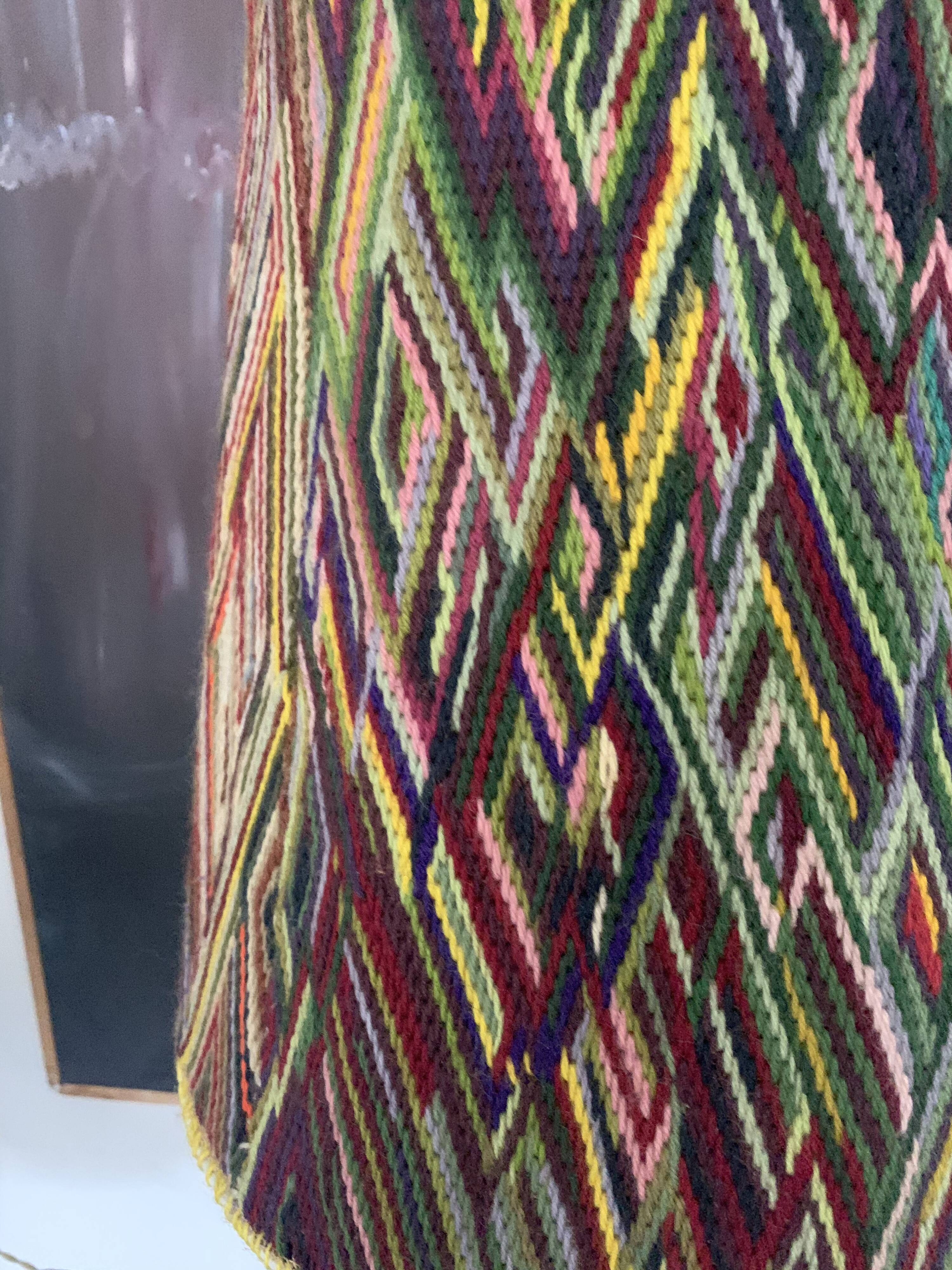 Vintage signed ceramic lamp