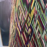 Vintage signed ceramic lamp