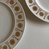 Set of 4 Bjorn Wiinblad Rosenthal plates 1960 Scandinavian