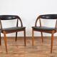 Mid-century danish dining chairs, 1960, set of 2