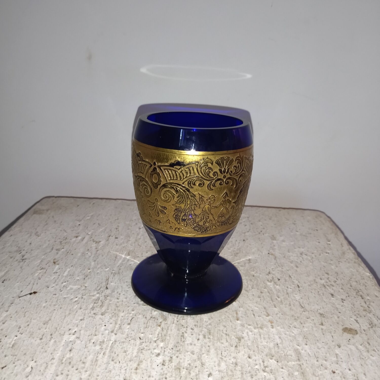 Moser Karlsbad glass vase