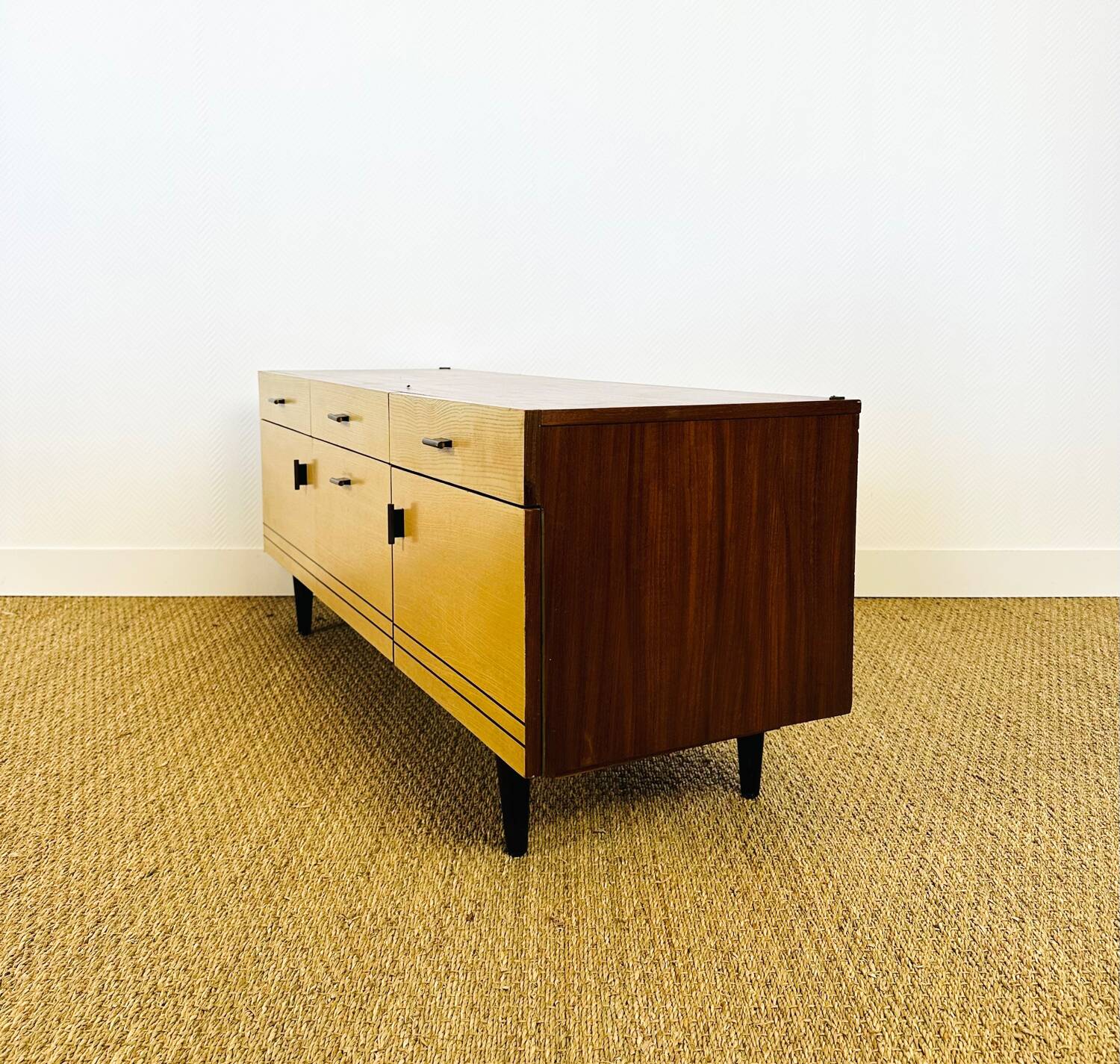 Vintage Scandinavian teak sideboard