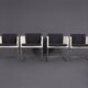 Chaises cantilever blanches Tecta D43, années 1980, lot de 4