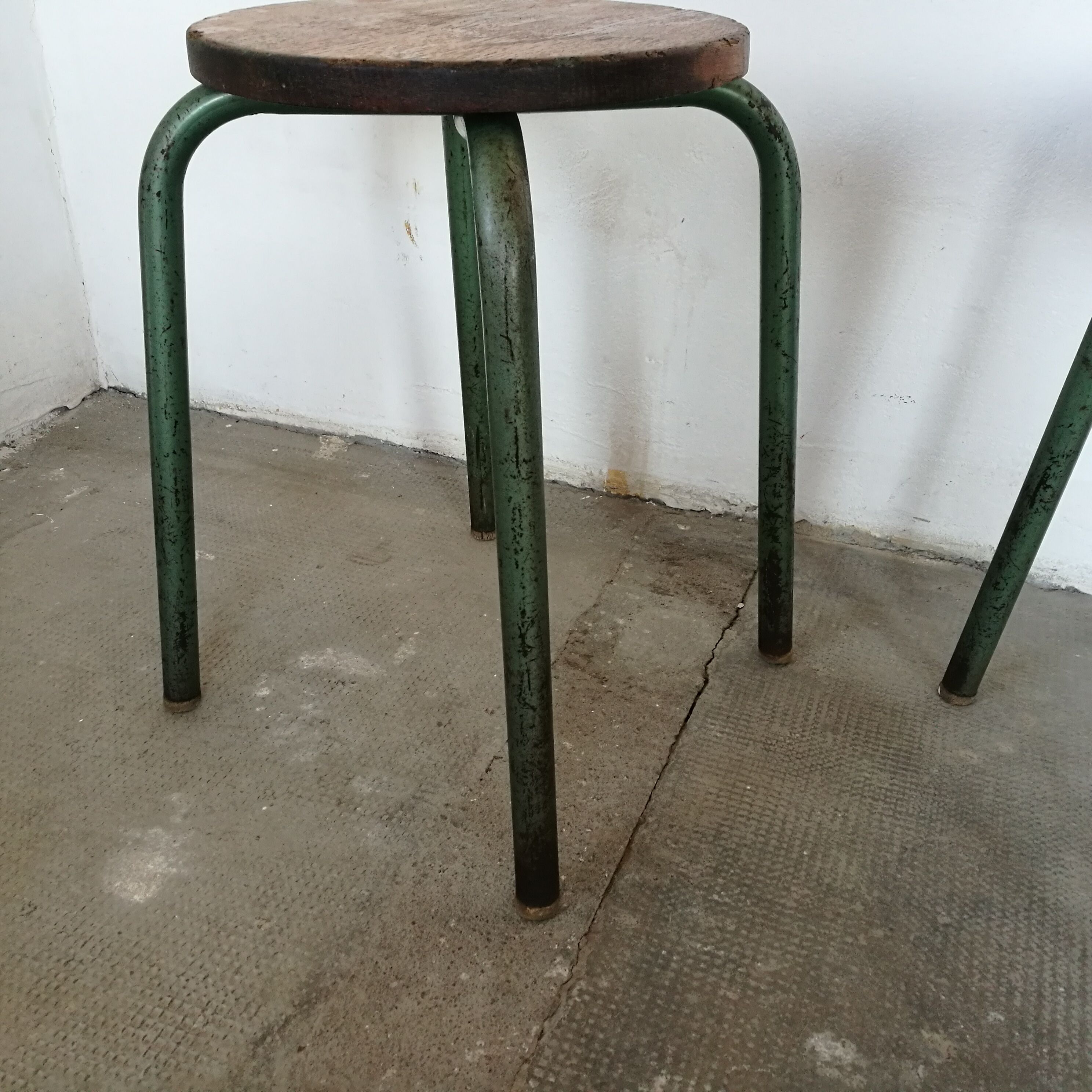 Pair of school stools