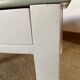 Solid wood coffee table with drawer