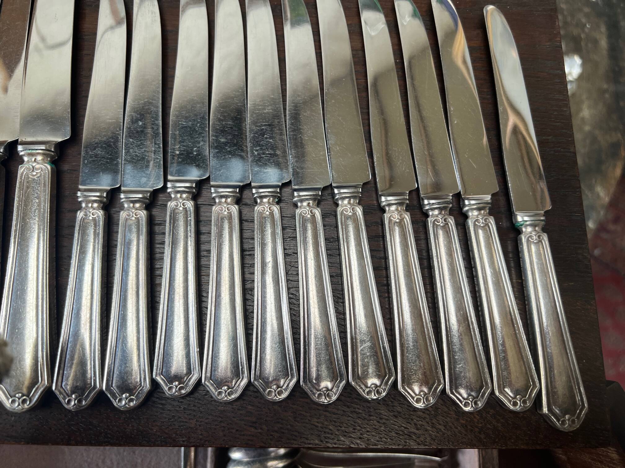 Wiskerman cutlery for 12 people - 127 pieces.