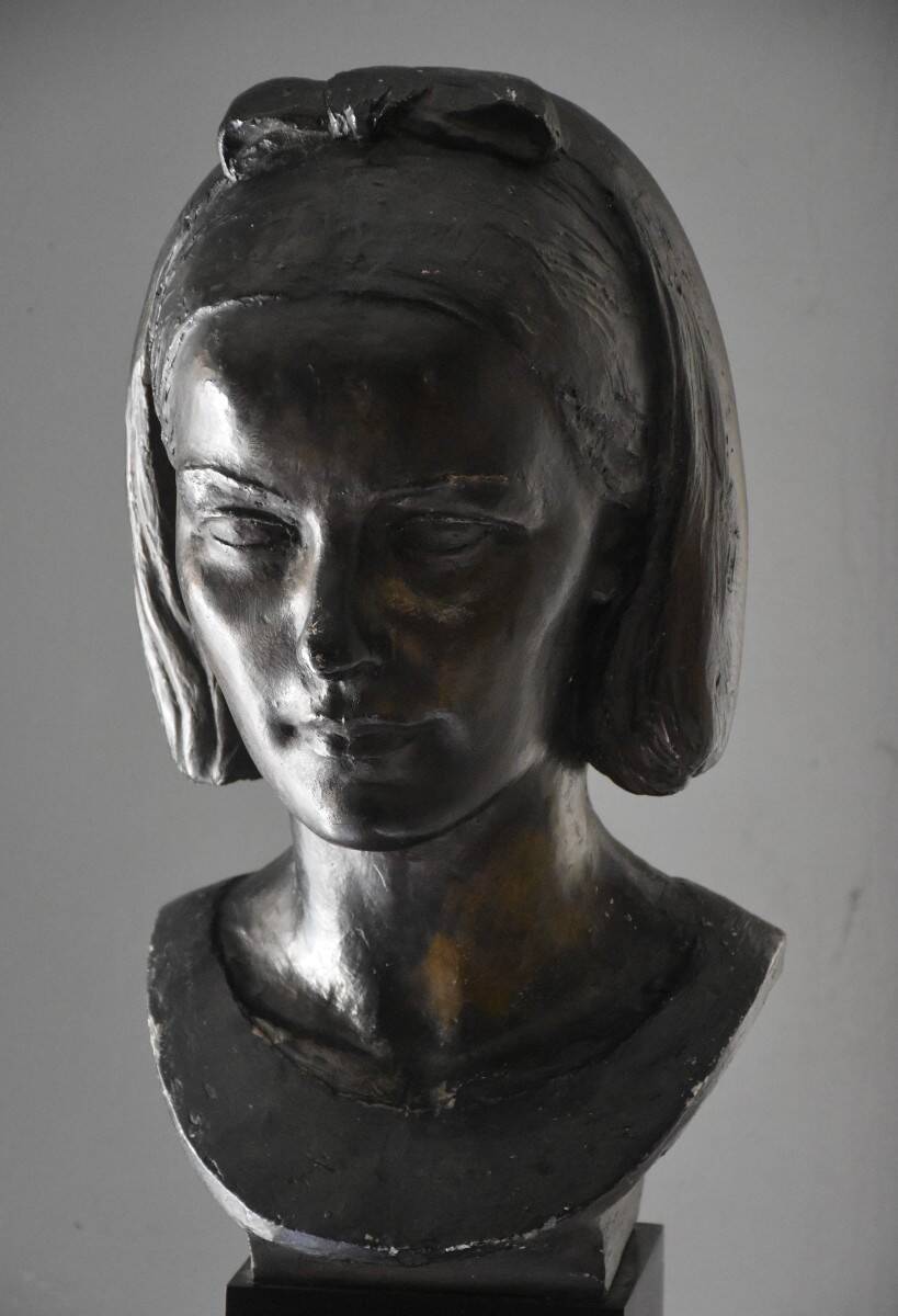 Gabriel Rispal, Bust of a Young Woman (circa 1960)