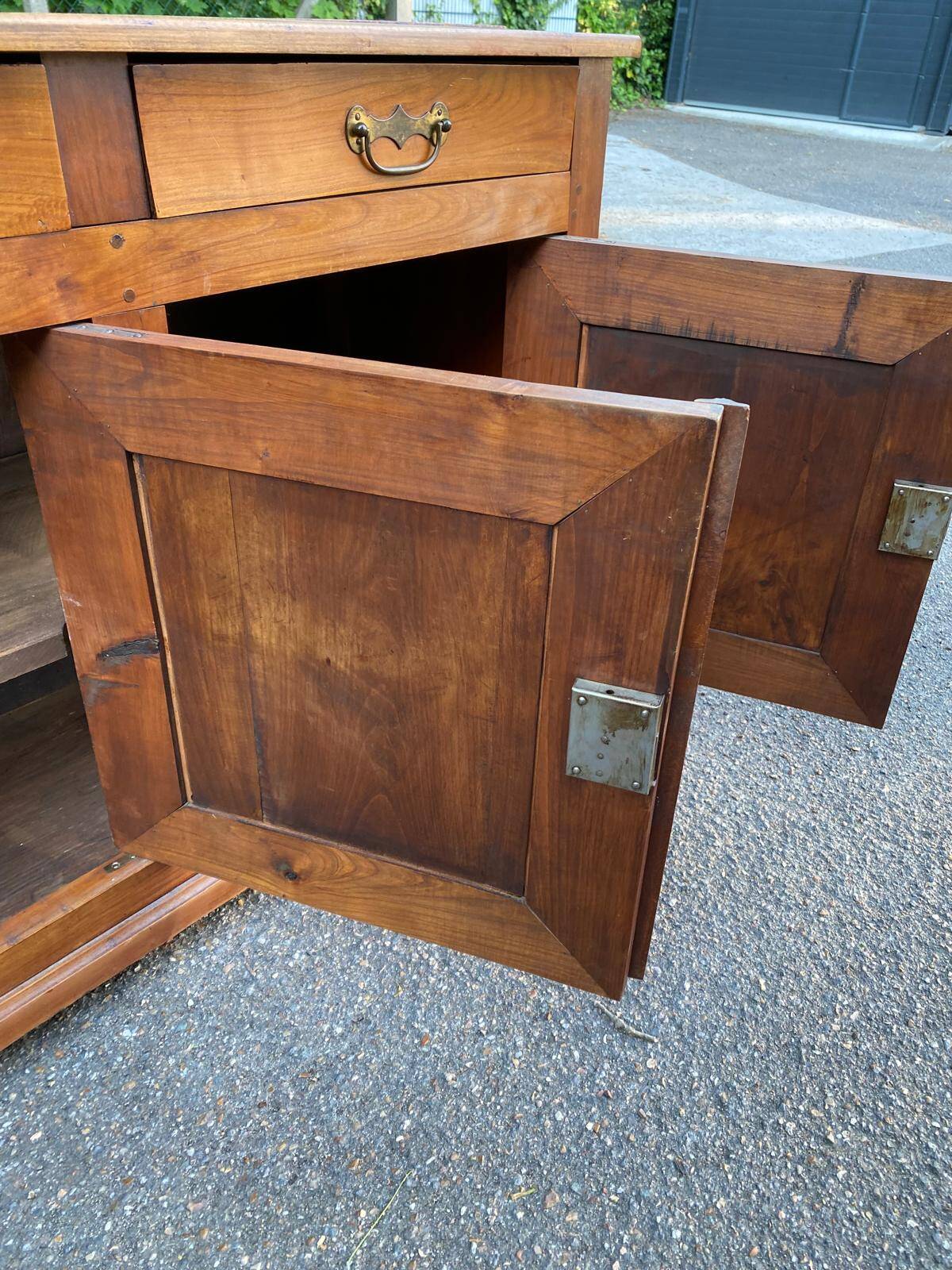 Louis Philippe sideboard in solid wood, 19th century
