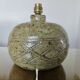 Stoneware lamp signed, around 1960