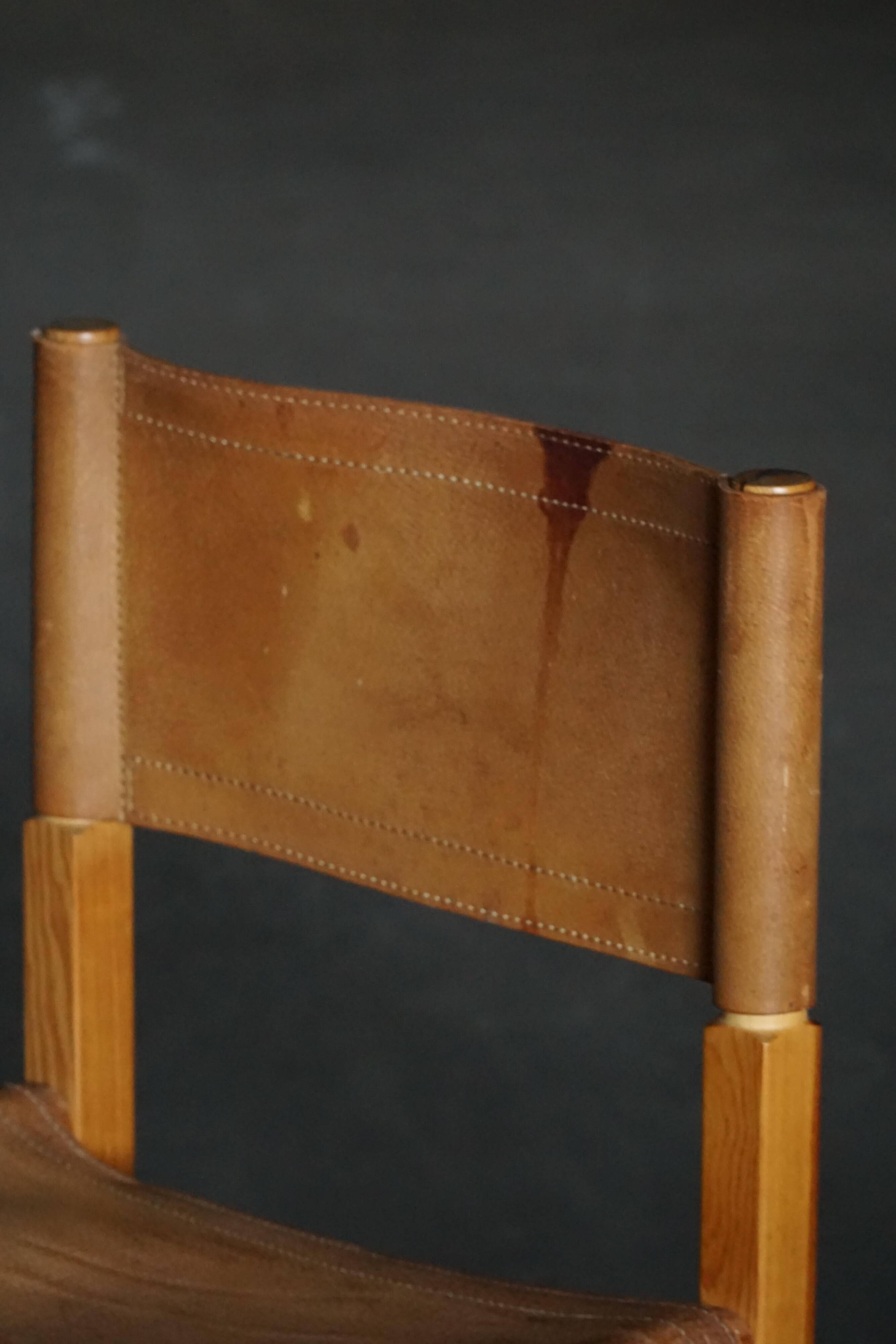 20th century, set of 4 "Kotka" dining chairs by Tomas Jelinek for IKEA, 1980s