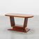 Table basse en placage de noyer Art Déco, Belgique, vers 1920