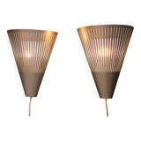 Mid-Century Klyka Sconces or Wall Lamps from Ikea, Sweden, 1987