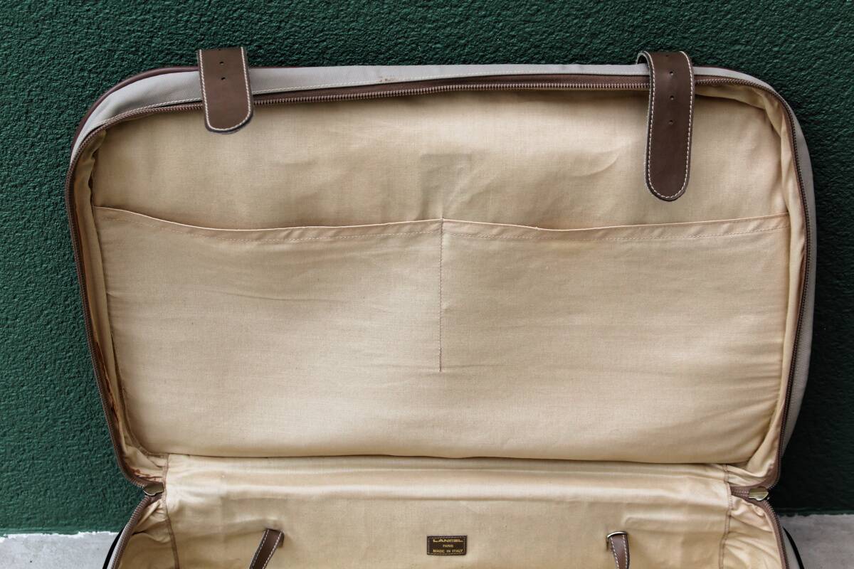 Lancel suitcase, 80s