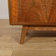Mid-Century Walnut Wardrobe Designed by Bohumil Landsman for Jitona Soběslav, Czechoslovakia, 1960s