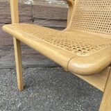 2 Olivo Pietro designer armchairs, Italy, 1970s