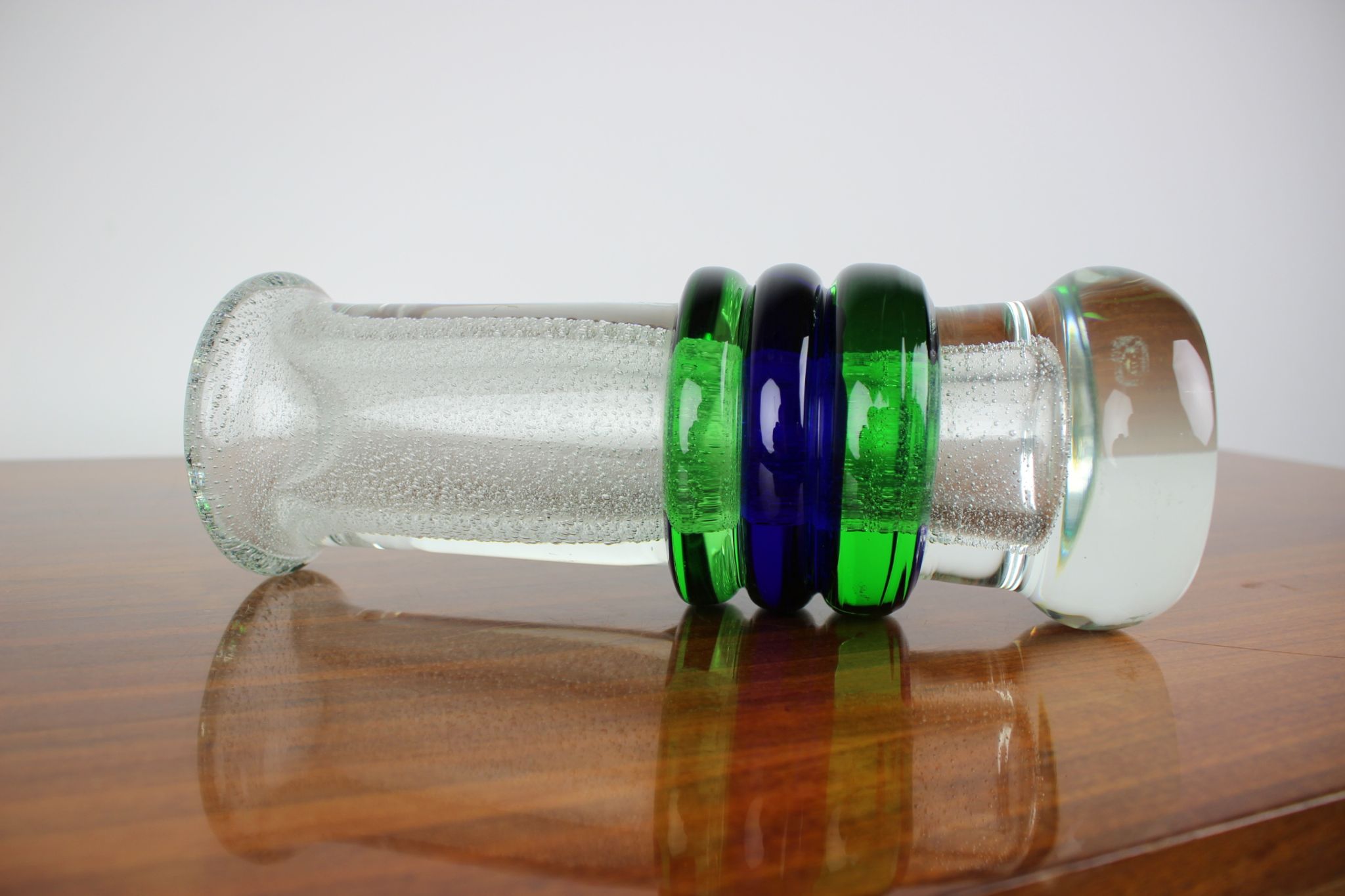 Art Glass Vase by Pavel Jezek for Skrdlovice Glassworks,1975s