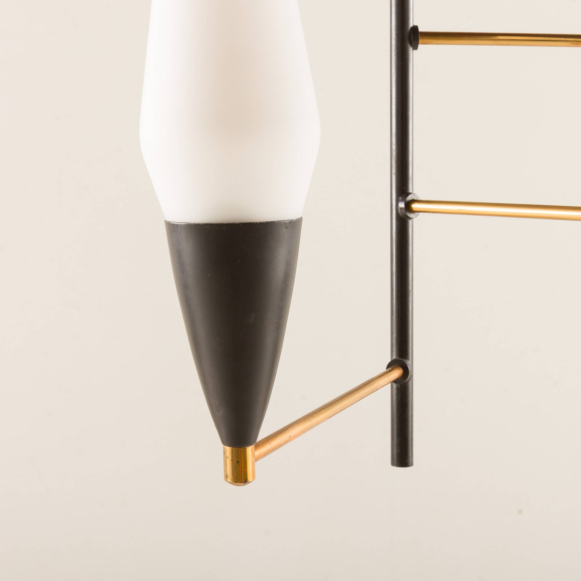 Lustre italien de style Stilnovo, années 1960