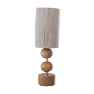 Vintage wood lamp