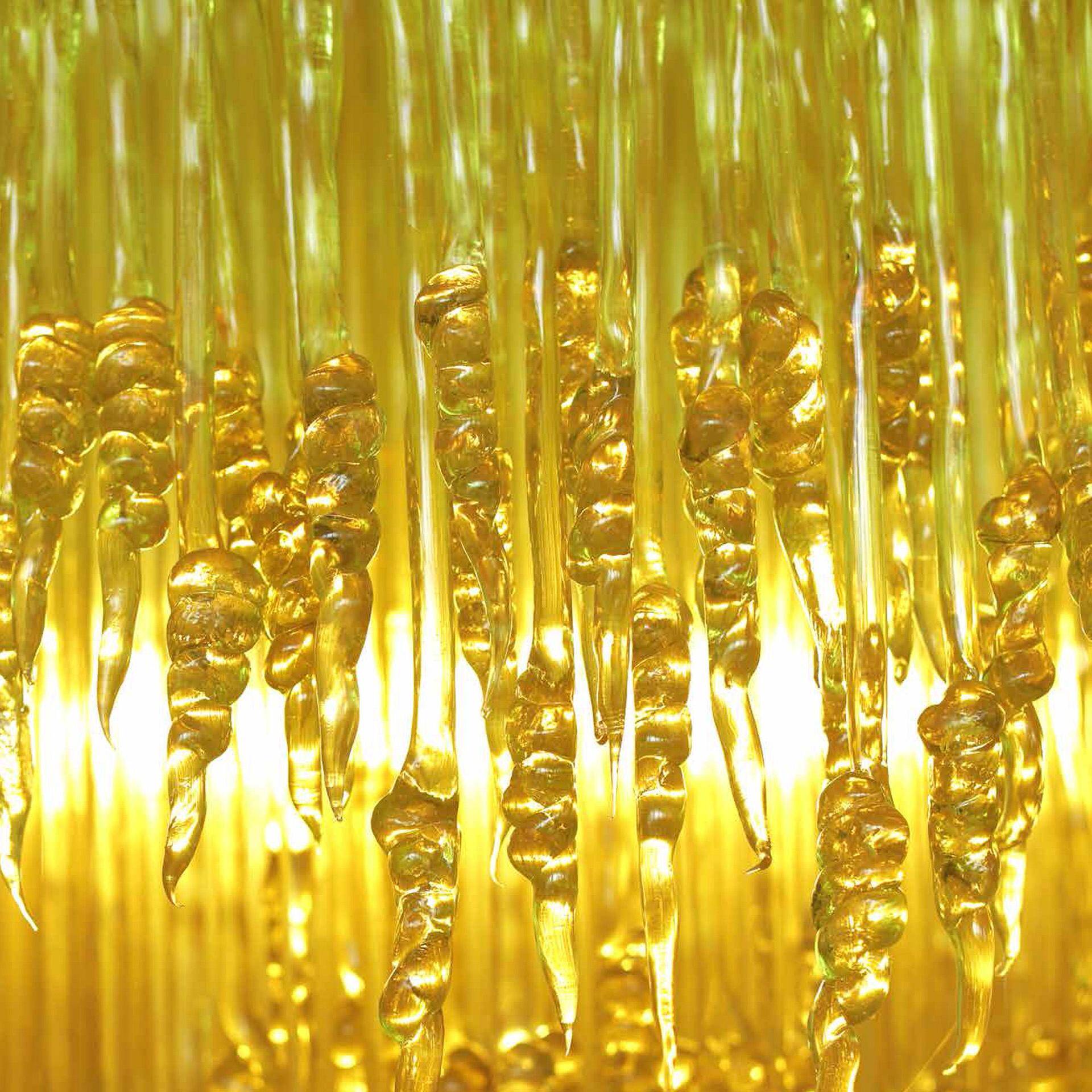 Contemporary Jacopo Foggini Mod Sneeze B Yellow Methacrylate Italian Chandelier