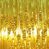 Contemporary Jacopo Foggini Mod Sneeze B Yellow Methacrylate Italian Chandelier